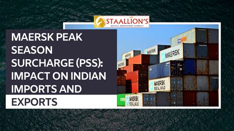 Peak Season Surcharge (PSS) – India, Bangladesh and Sri.